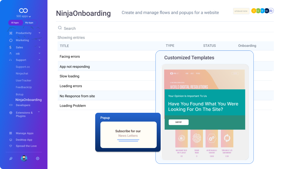 user engagement leave note